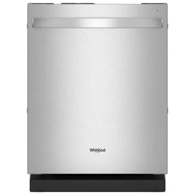 Whirlpool 24" 44dB Built-In Dishwasher w\ Stainless Steel Tub & Third Rack (WDT550SAPZ) - Stainless Steel