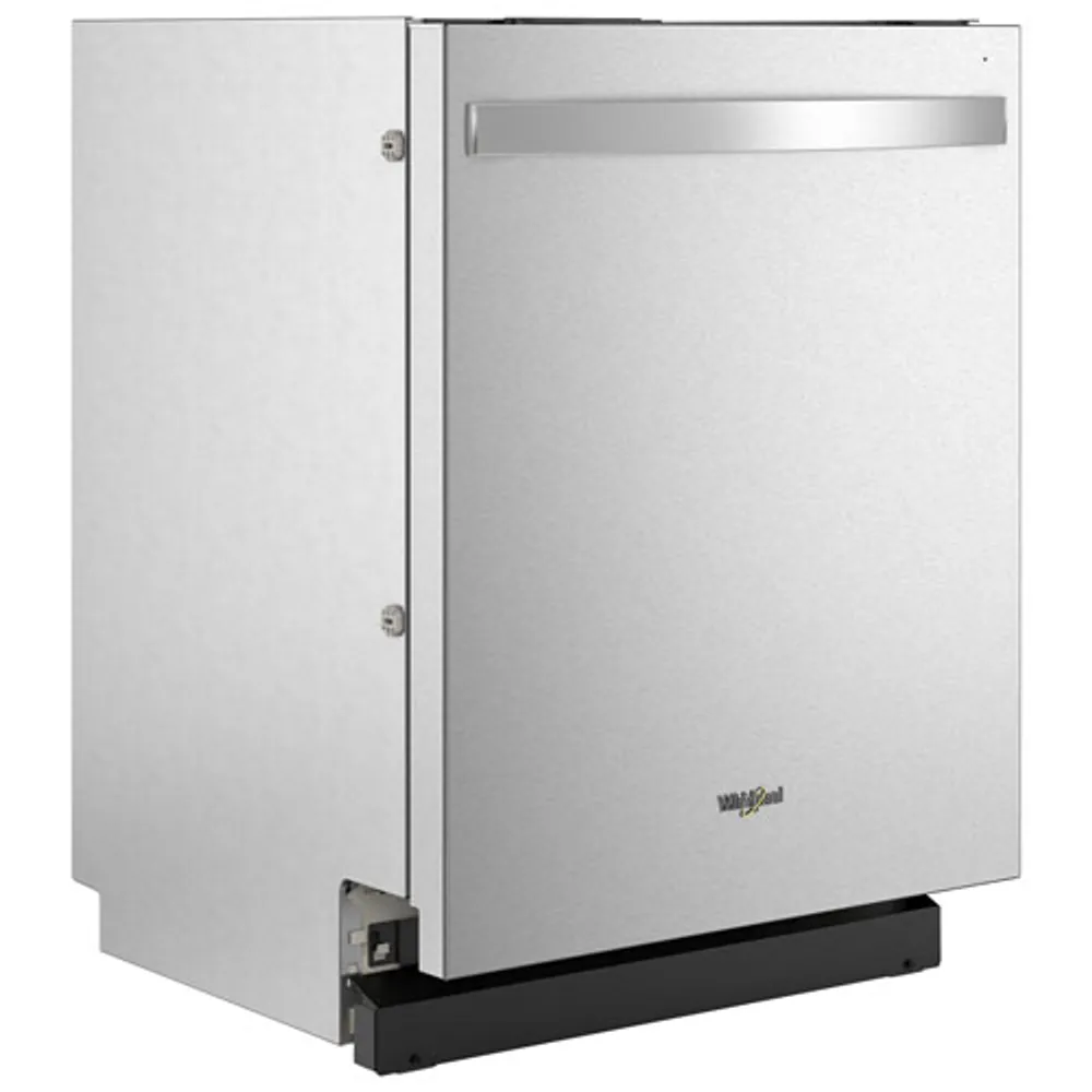 Whirlpool 24" 44dB Built-In Dishwasher w\ Stainless Steel Tub & Third Rack (WDT550SAPZ) - Stainless Steel