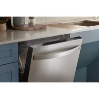 Whirlpool 24" 44dB Built-In Dishwasher w\ Stainless Steel Tub & Third Rack (WDT550SAPZ) - Stainless Steel