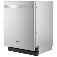 Whirlpool 24" 44dB Built-In Dishwasher w\ Stainless Steel Tub & Third Rack (WDT550SAPZ) - Stainless Steel