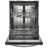 Whirlpool 24" 44dB Built-In Dishwasher w\ Stainless Steel Tub & Third Rack (WDT550SAPZ) - Stainless Steel