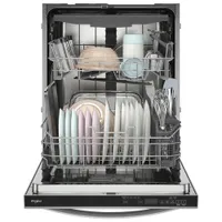 Whirlpool 24" 44dB Built-In Dishwasher w\ Stainless Steel Tub & Third Rack (WDT550SAPZ) - Stainless Steel