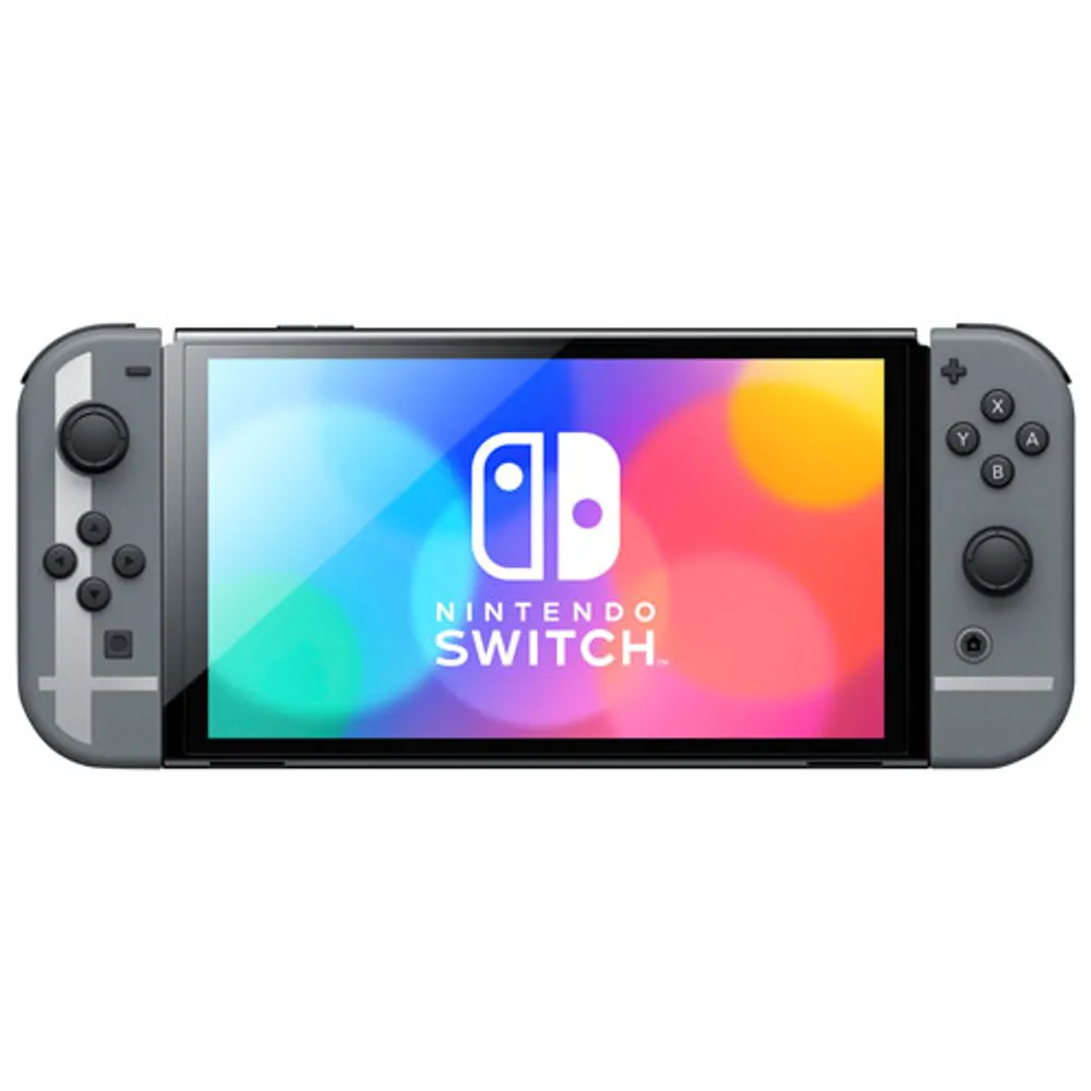 Nintendo Switch (OLED Model) Super Smash Bros. Bundle with Full Game Download Code and 3-Month Online Membership