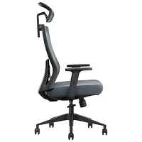 Fauteuil de bureau ergonomique à dossier haut de Kopplen - Gris