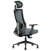 Fauteuil de bureau ergonomique à dossier haut de Kopplen - Gris