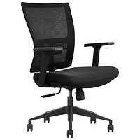 Kopplen Ergonomic Mid-Back Mesh Office Chair - Black