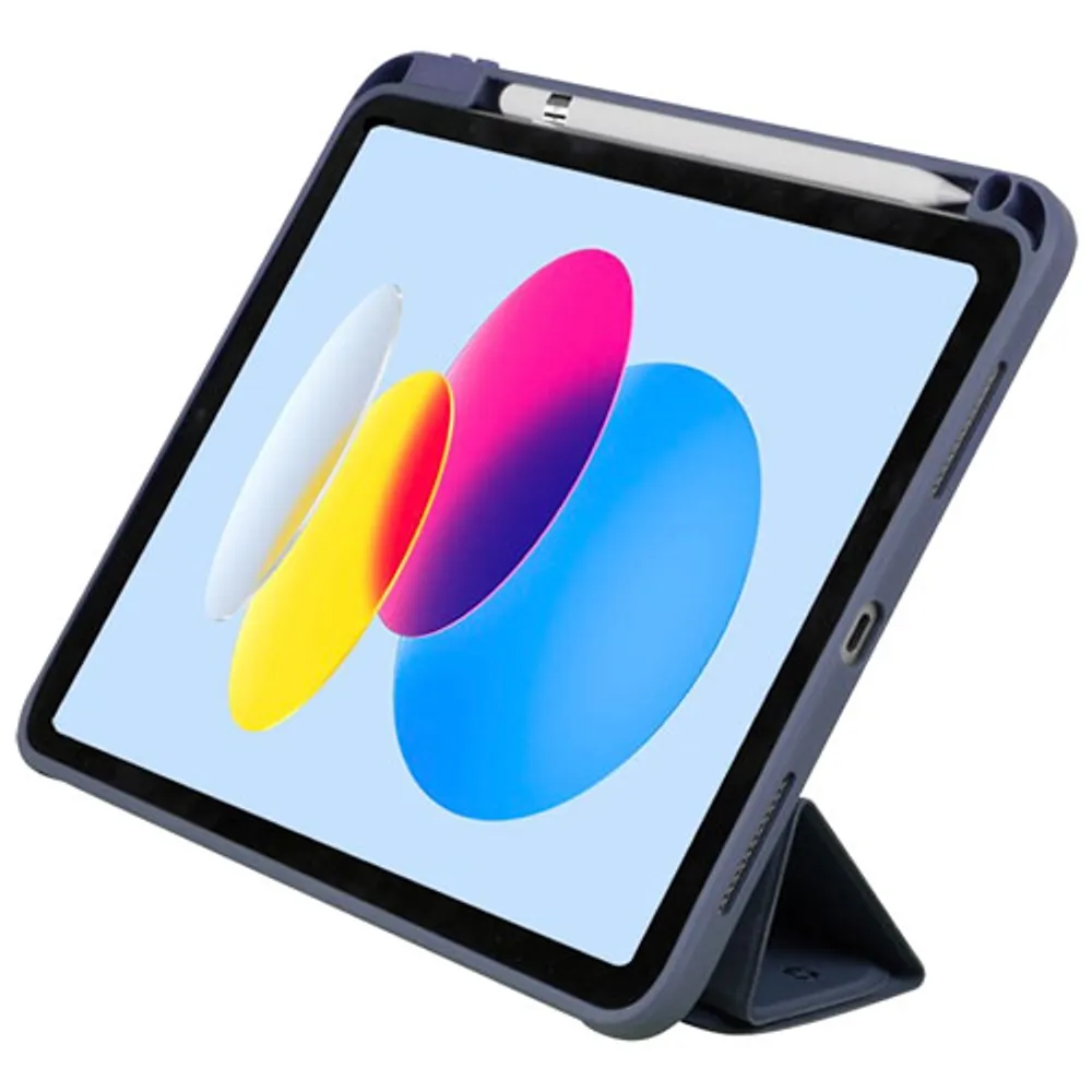 LOGiiX Origami+ Case for iPad Air 10.9/iPad Air 11 - Midnight Blue