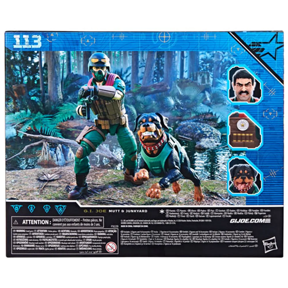 Hasbro G.I. Joe Classified Series - Mutt & Junkyard Action Figure