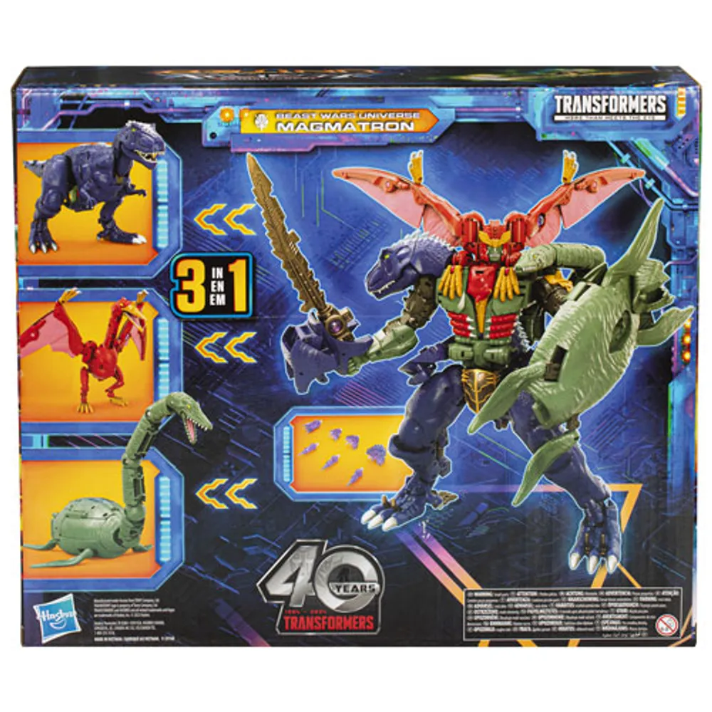 Hasbro Transformers Legacy United Commander Class - Beast Wars Universe: Magmatron Action Figure