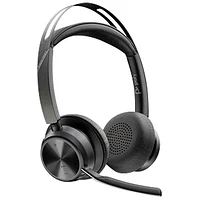 Casque d'écoute sans fil Poly Voyager Focus 2 de HP - Noir