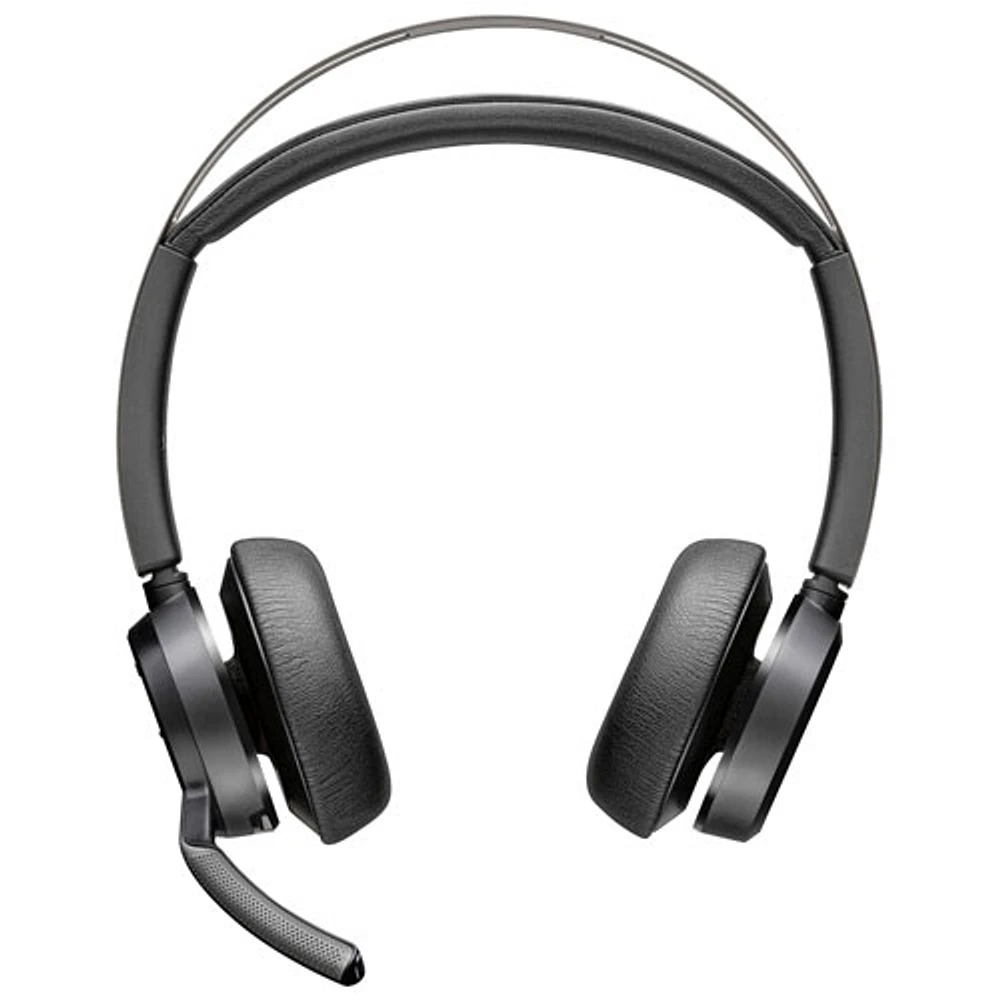 Casque d'écoute sans fil Poly Voyager Focus 2 de HP - Noir