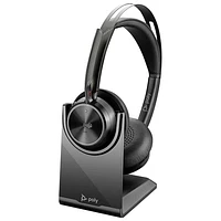 Casque d'écoute sans fil Poly Voyager Focus 2 de HP - Noir