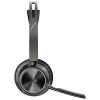 Casque d'écoute Bluetooth à suppression du bruit Poly Voyager Focus 2 de HP - Noir