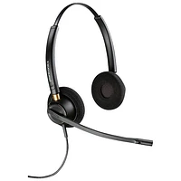 Casque d'écoute avec fil à suppression du bruit Poly EncorePro 520 de HP - Noir
