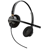 Casque d'écoute avec fil à suppression du bruit Poly EncorePro 520 de HP - Noir