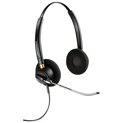 Hp Poly EncorePro 520V On-Ear Wired Headset - Black