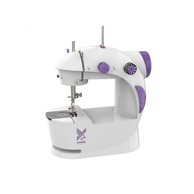 Rypomac Industries Mini Sewing Machine with Extension Table - White