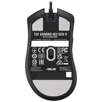 ASUS TUF M3 Gen II 8000 DPI Wired Gaming Mouse - Black