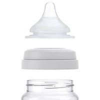 Ensemble de biberons hybrides BuubiBottle de Quark - Gris