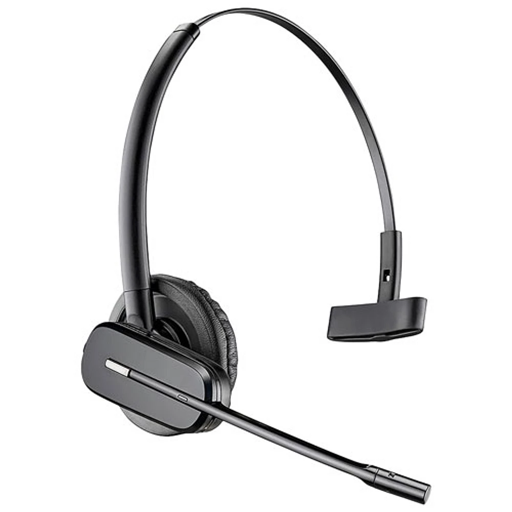 Casque d'écoute 100 % sans fil à suppression du bruit Poly CS540 de HP - Noir