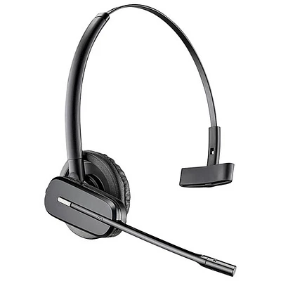 Casque d'écoute 100 % sans fil à suppression du bruit Poly CS540 de HP - Noir
