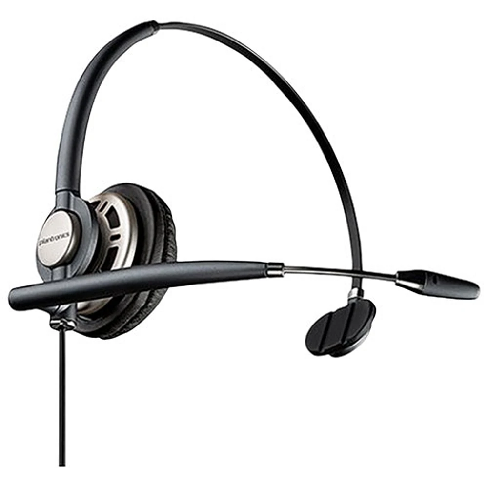 Hp Poly EncorePro HW710 On-Ear Noise Cancelling Wired Headset - Black