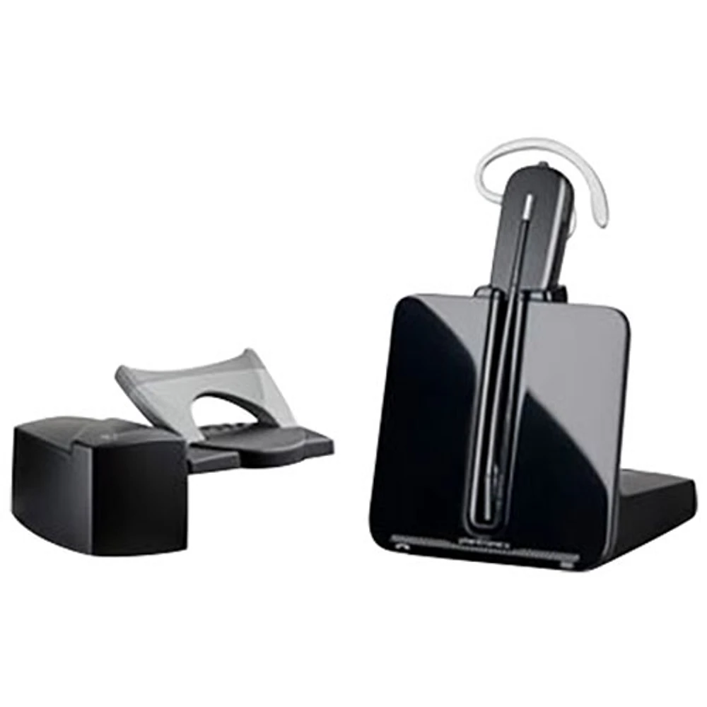 Casque d'écoute 100 % sans fil à suppression du bruit Poly CS540A de HP - Noir