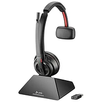 HP Poly Savi On-Ear Noise Cancelling True Wireless Headset