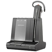 HP Poly Savi 8200 Over-Ear Noise Cancelling True Wireless Headset - Black