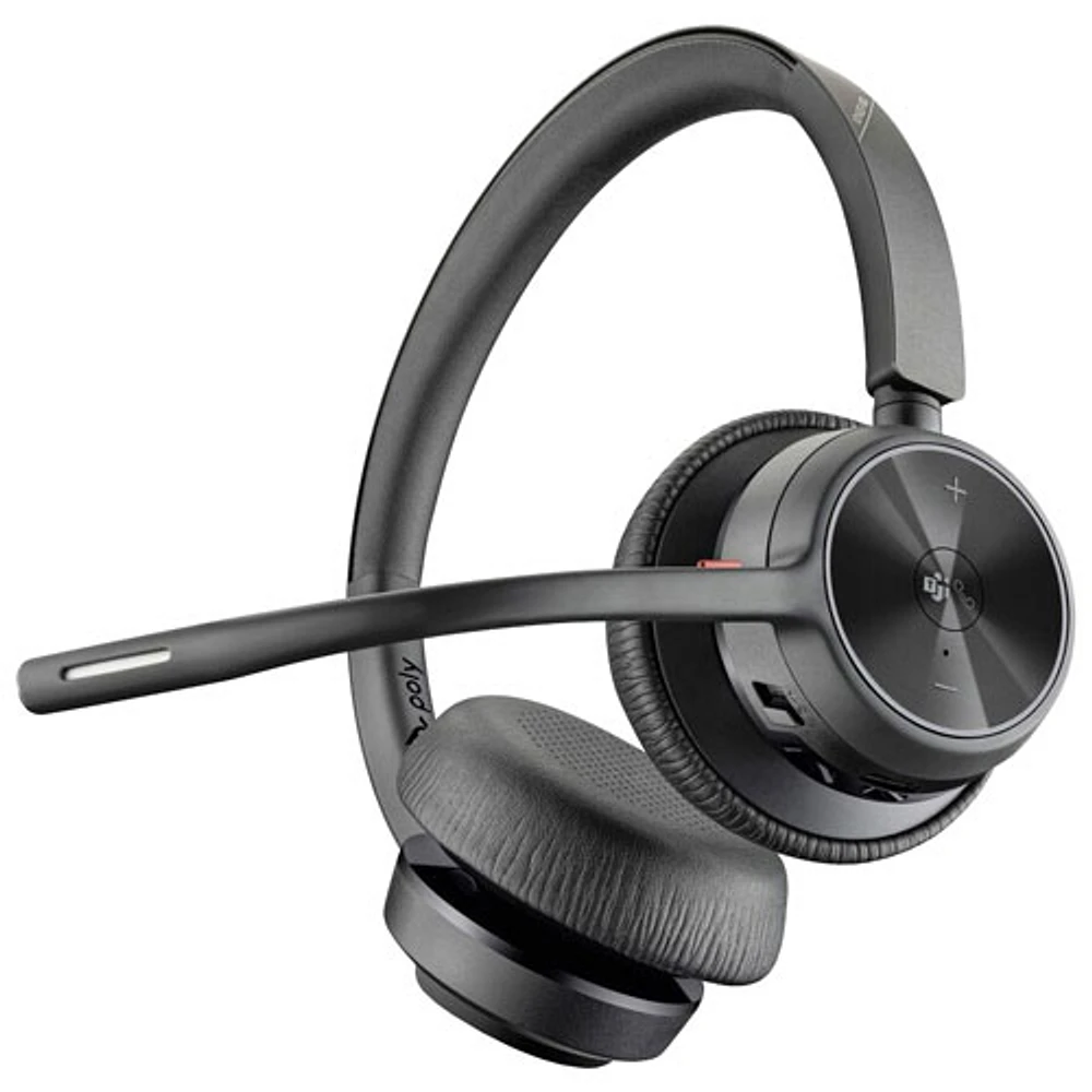 HP Poly Voyager 4320-M On-Ear Bluetooth Headset - Black