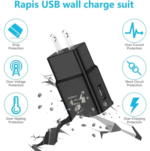 CABLESHARK) Samsung Compatible USB-C Super Fast Charging Wall