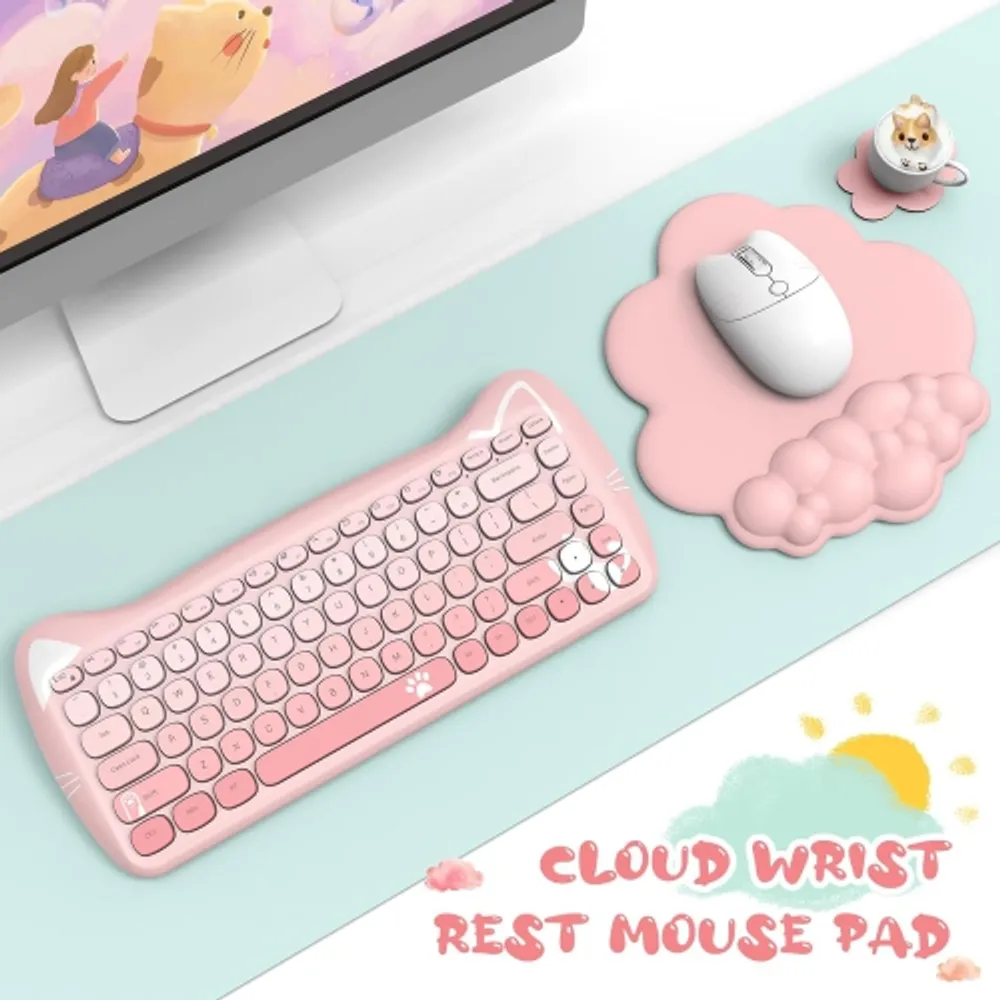 GENERIC Keyboard Wrist Rest and Mouse Pad with Wrist Support