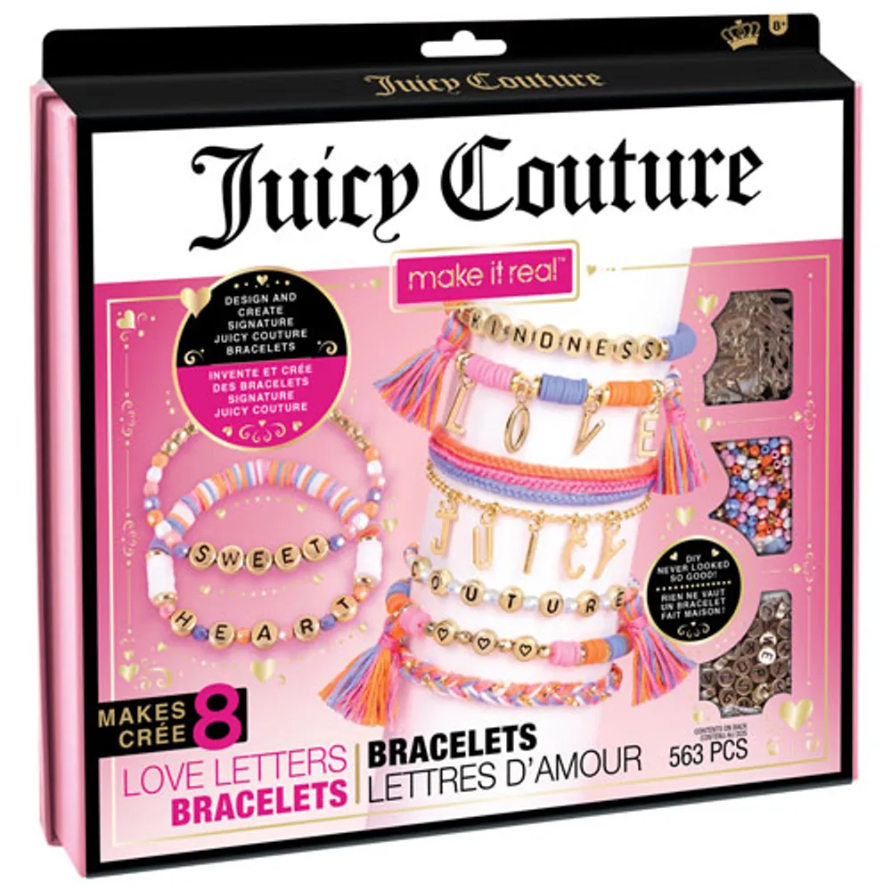 Hasbro Make It Real Juicy Couture Love Letters Bracelets