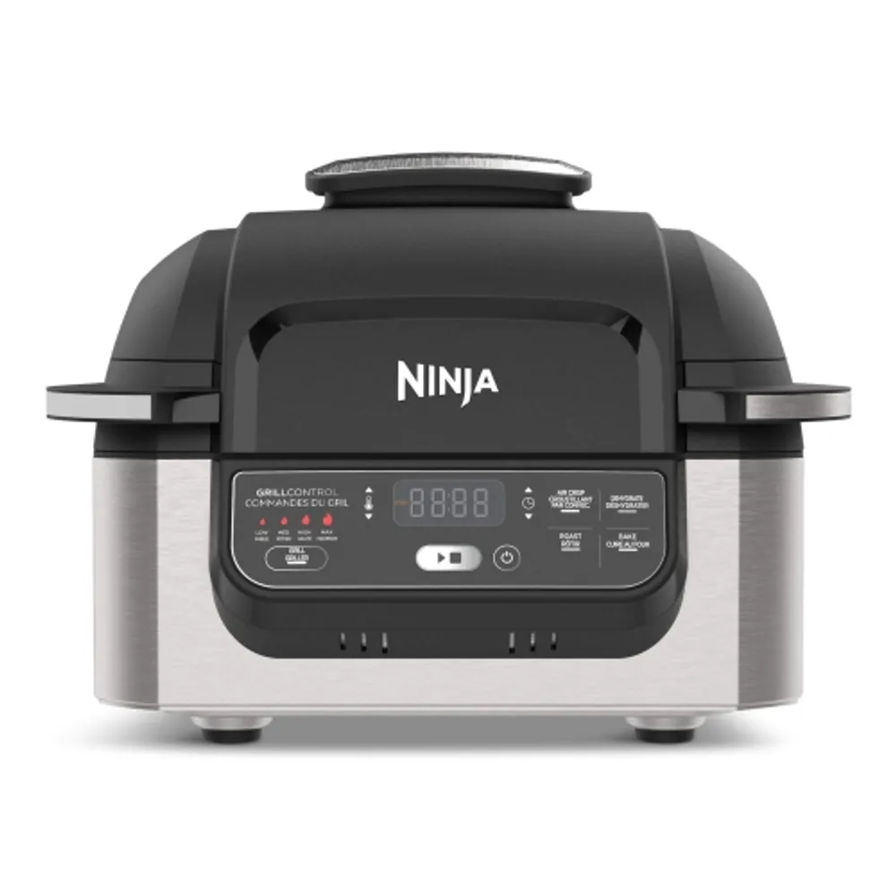 Ninja Foodi 6-in-1 8-qt. (7.6L) 2-Basket Air Fryer DualZone Technology,  Match Cook & Smart Finish to Roast, Broil, Dehydrate & More for Quick, Easy  Meals, Slate Grey (DZ201C) Canadian Version : 