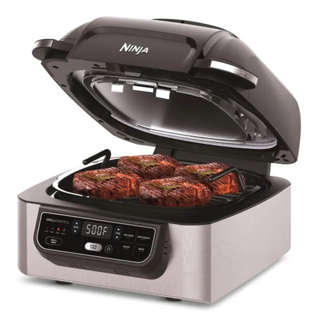 Ninja® Foodi™ Smart 5-in-1 Indoor Grill with 4-Quart Air Fryer