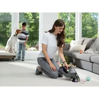 Bissell Pet Stain Eraser PowerBrush Cordless Portable Carpet Cleaner - Black/Purple