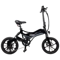 GoPowerBike GoKlik Foldable Compact Electric City Bike (350W Motor /Up to 48km Battery Range /25km/h Top Speed) - Exclusive Retail Partner