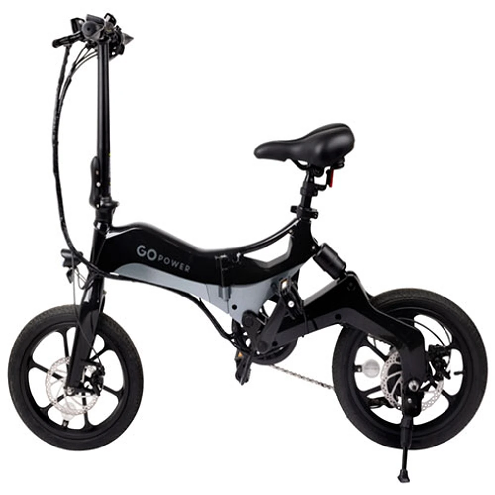 GoPowerBike GoKlik Foldable Compact Electric City Bike (350W Motor /Up to 48km Battery Range /25km/h Top Speed) - Exclusive Retail Partner