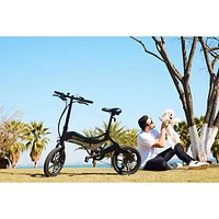 GoPowerBike GoKlik Foldable Compact Electric City Bike (350W Motor /Up to 48km Battery Range /25km/h Top Speed) - Exclusive Retail Partner