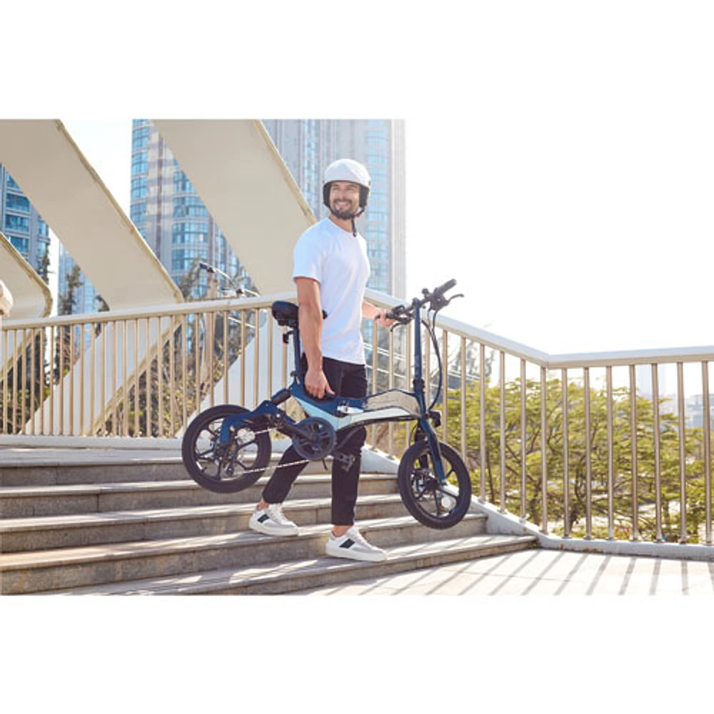 GoPowerBike GoKlik Foldable Compact Electric City Bike (350W Motor /Up to 48km Battery Range /25km/h Top Speed) - Exclusive Retail Partner