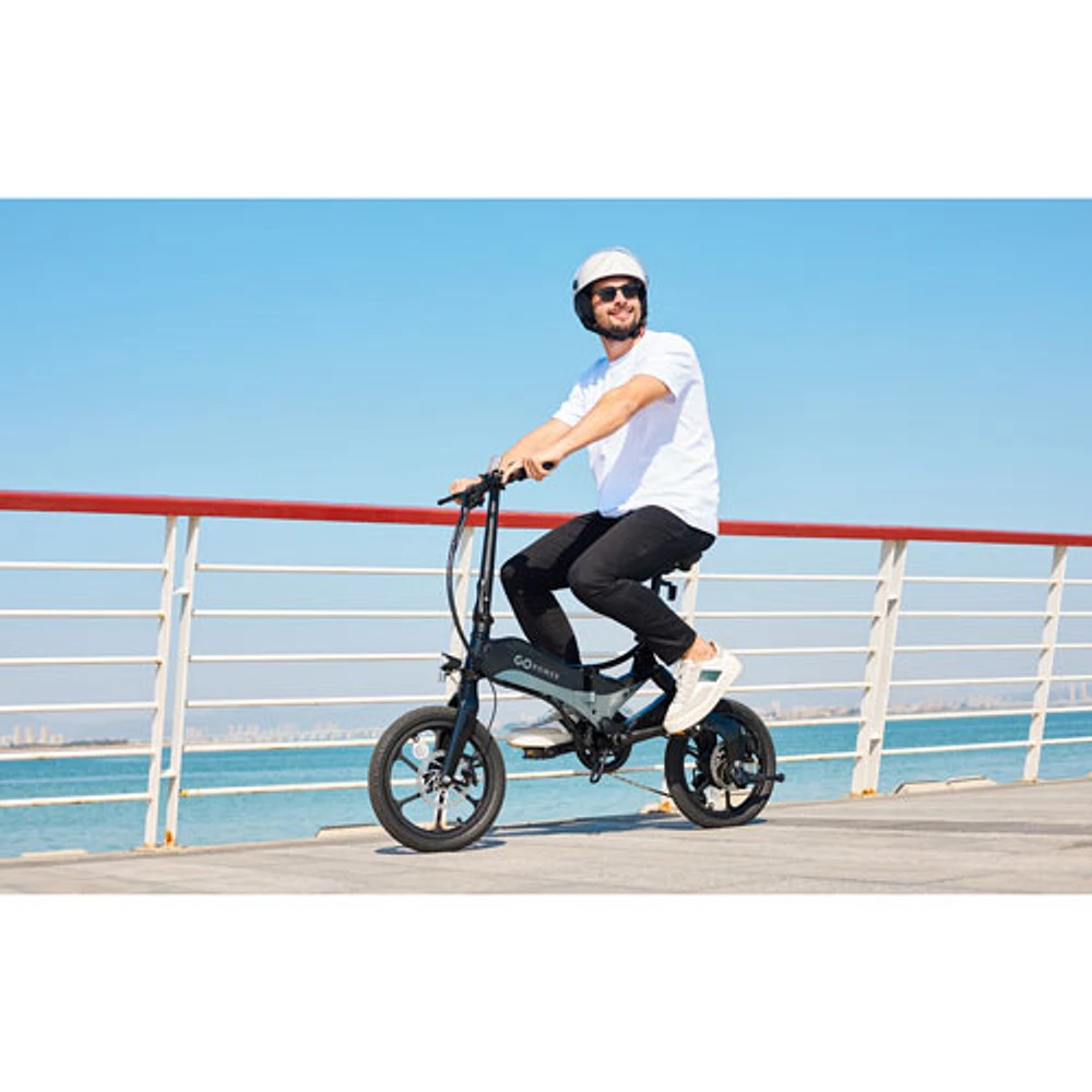 GoPowerBike GoKlik Foldable Compact Electric City Bike (350W Motor /Up to 48km Battery Range /25km/h Top Speed) - Exclusive Retail Partner