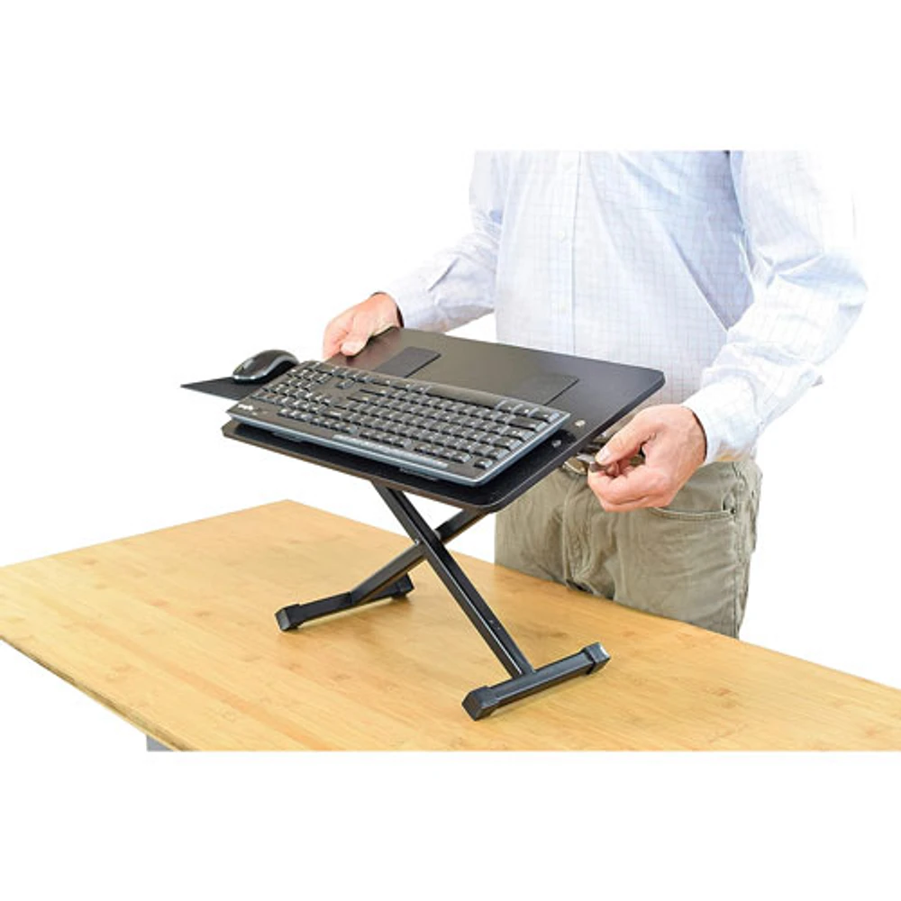 Uncaged Ergonomics KT3 Adjustable Keyboard Stand- Black