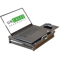 Uncaged Ergonomics CD4 Ergonomic Adjustable Laptop Stand - Black