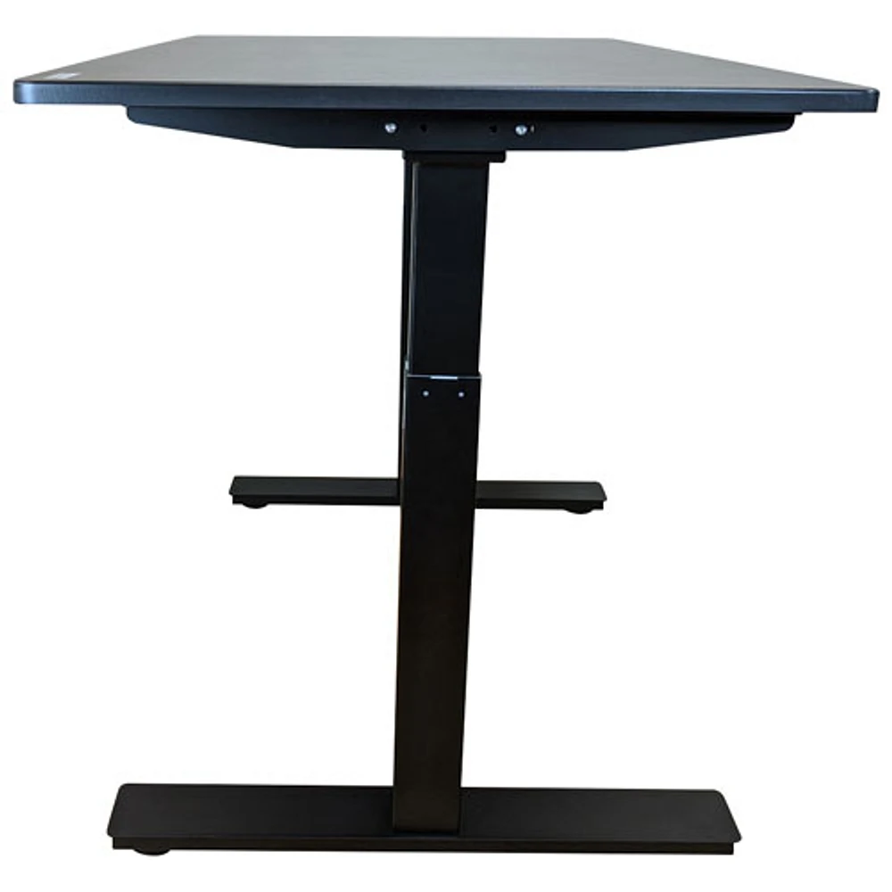 Uncaged Rise Up Ergonomics 60" Electric Height Adjustable Sit-Stand Desk - Black
