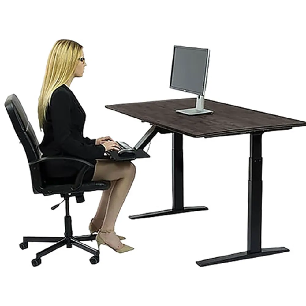 Uncaged Ergonomics Rise Up 60" Electric Height Adjustable Sit-Stand Desk