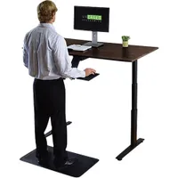Uncaged Ergonomics Rise Up 60" Electric Height Adjustable Sit-Stand Desk