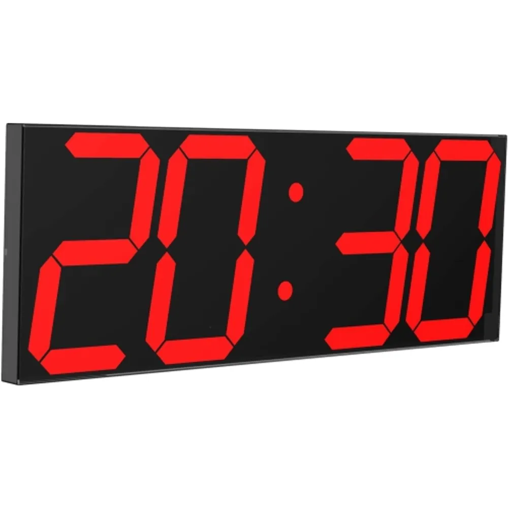 Ivation Huge 36 inch Large Big Oversized Digital LED Clock - Red