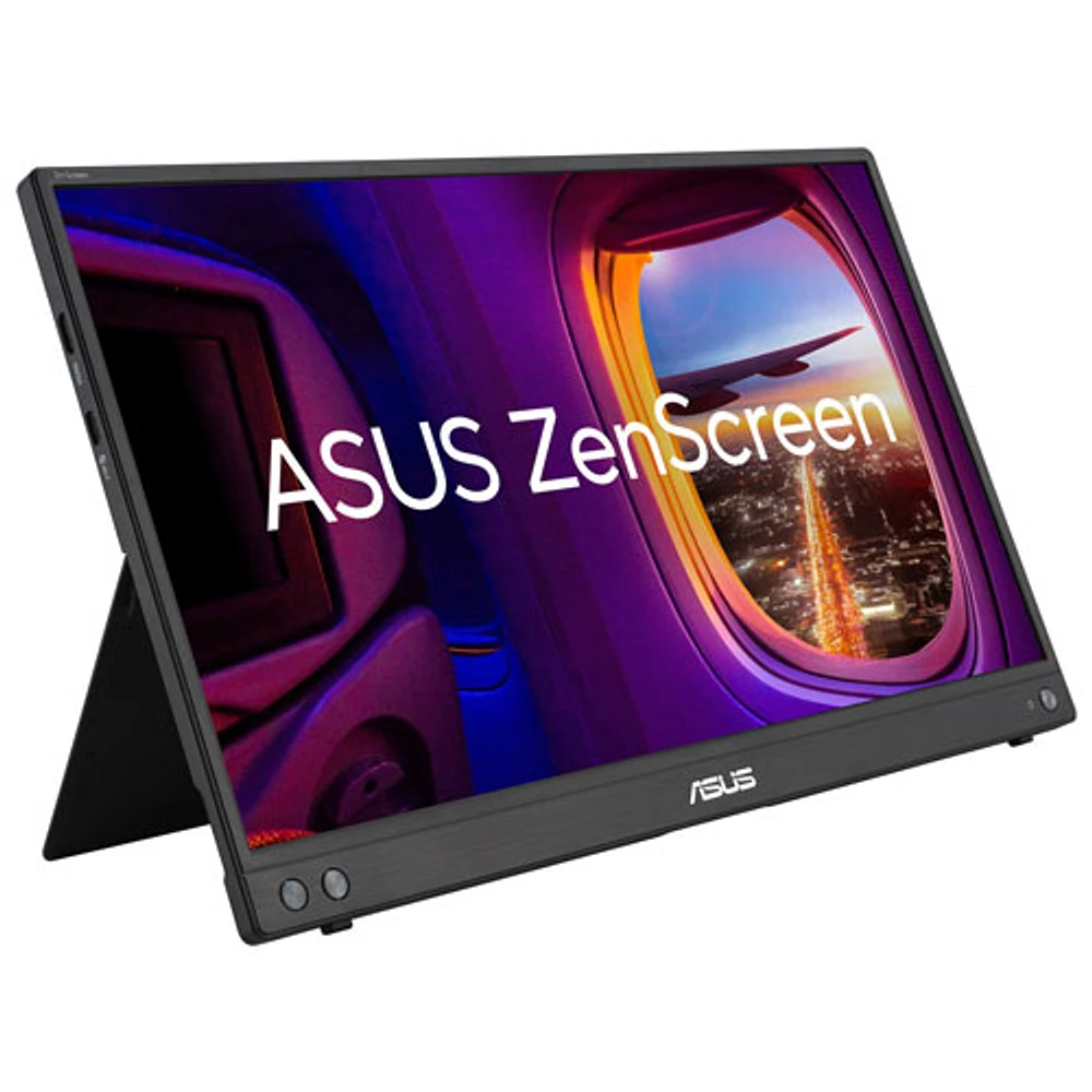 Moniteur DEL IPS GTG 5 ms HD intégrale 15,6 po ZenScreen d'ASUS (MB16AHV)