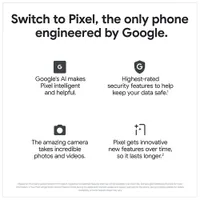 Virgin Plus Google Pixel 7a 128GB - Carbon - Monthly Financing