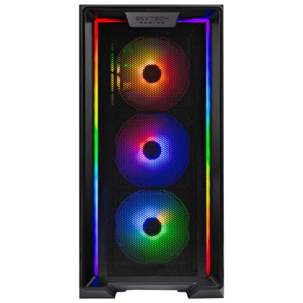 SkyTech Nebula Gaming PC (Intel Core I5-12400F/1TB SSD/16GB RAM/GeForce RTX4060/Windows 11) - English